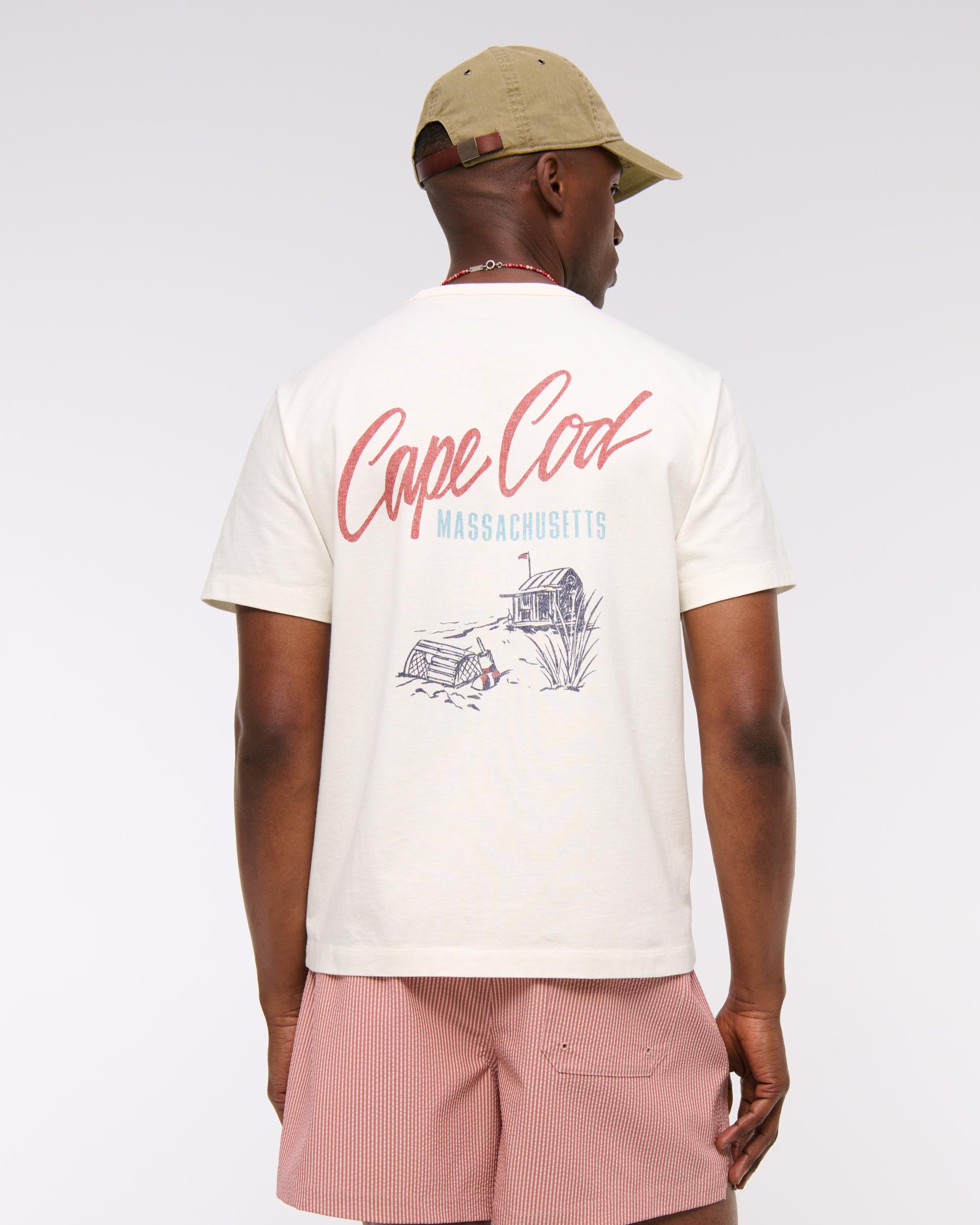 Nautical Classic Polished Cropped Graphic Tee Product Image