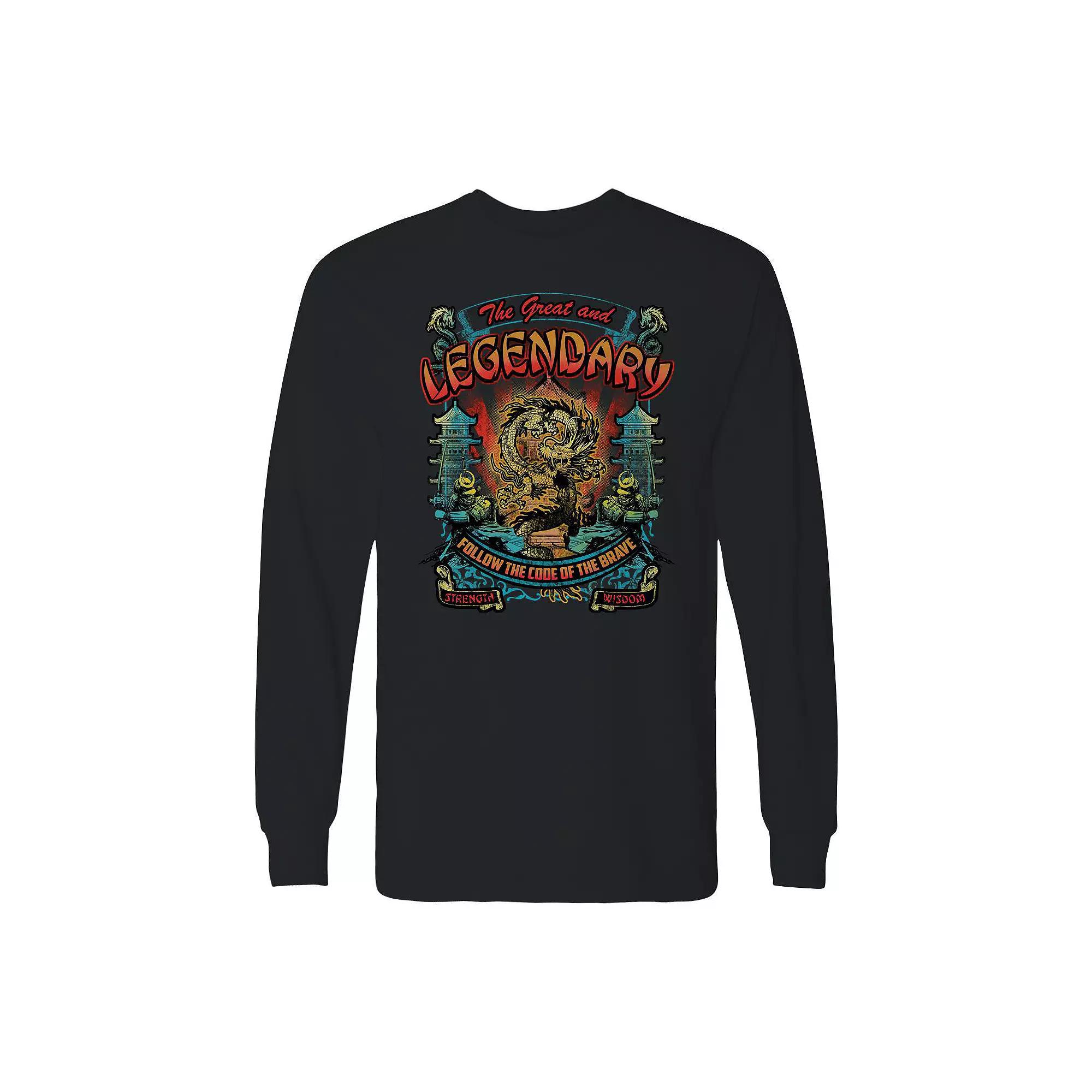 Men's Great & Legendary Graphic Tee, Size: XL, Black Product Image