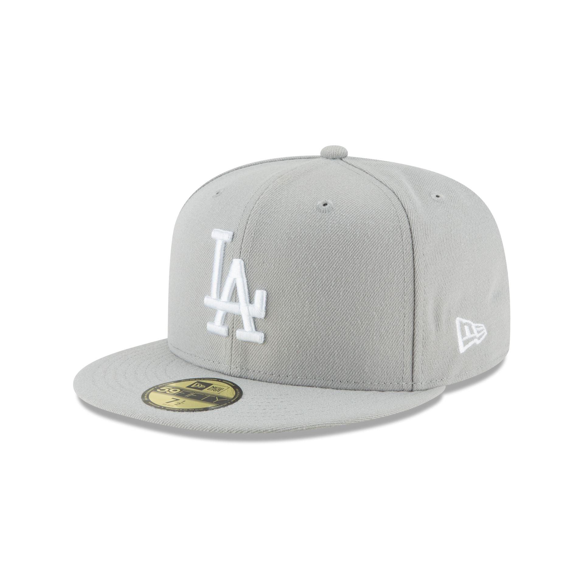 Los Angeles Dodgers 2024 World Series Champions Gray 59FIFTY Fitted Hat Male Product Image
