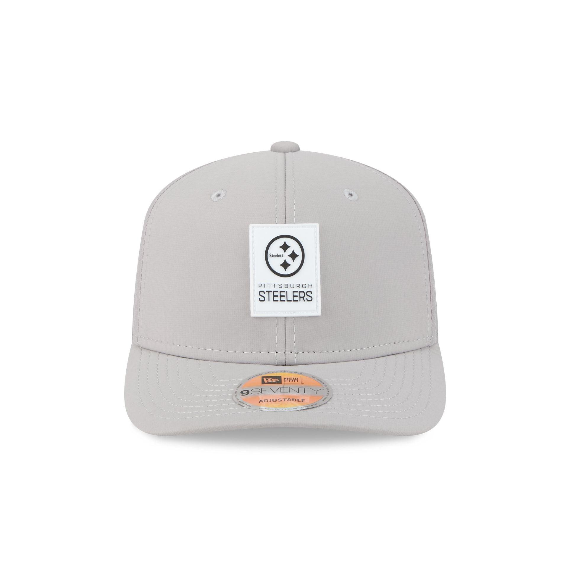 Pittsburgh Steelers 2025 Sideline Hot Weather Gray 9SEVENTY Trucker Hat Male Product Image
