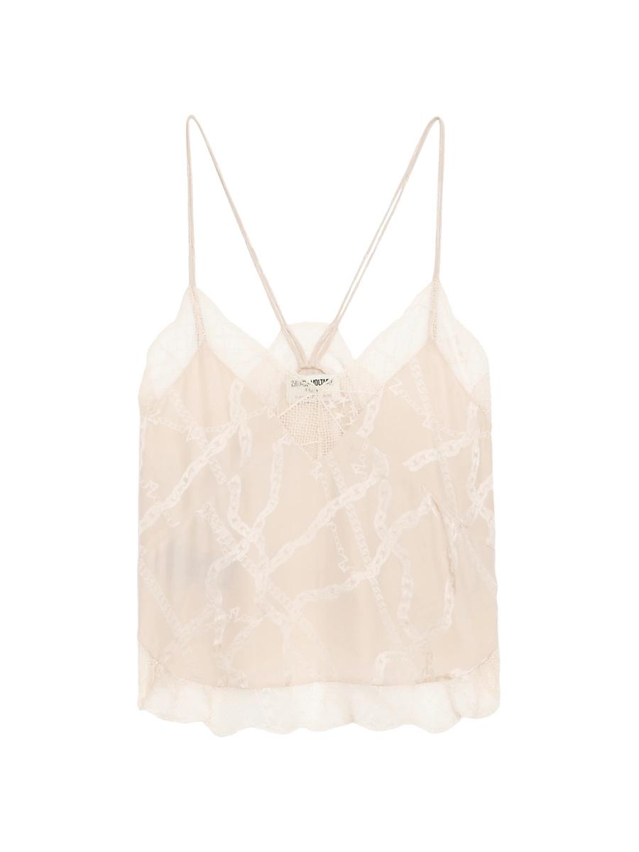 Womens Cabri Jac Chaines Silk Camisole Product Image