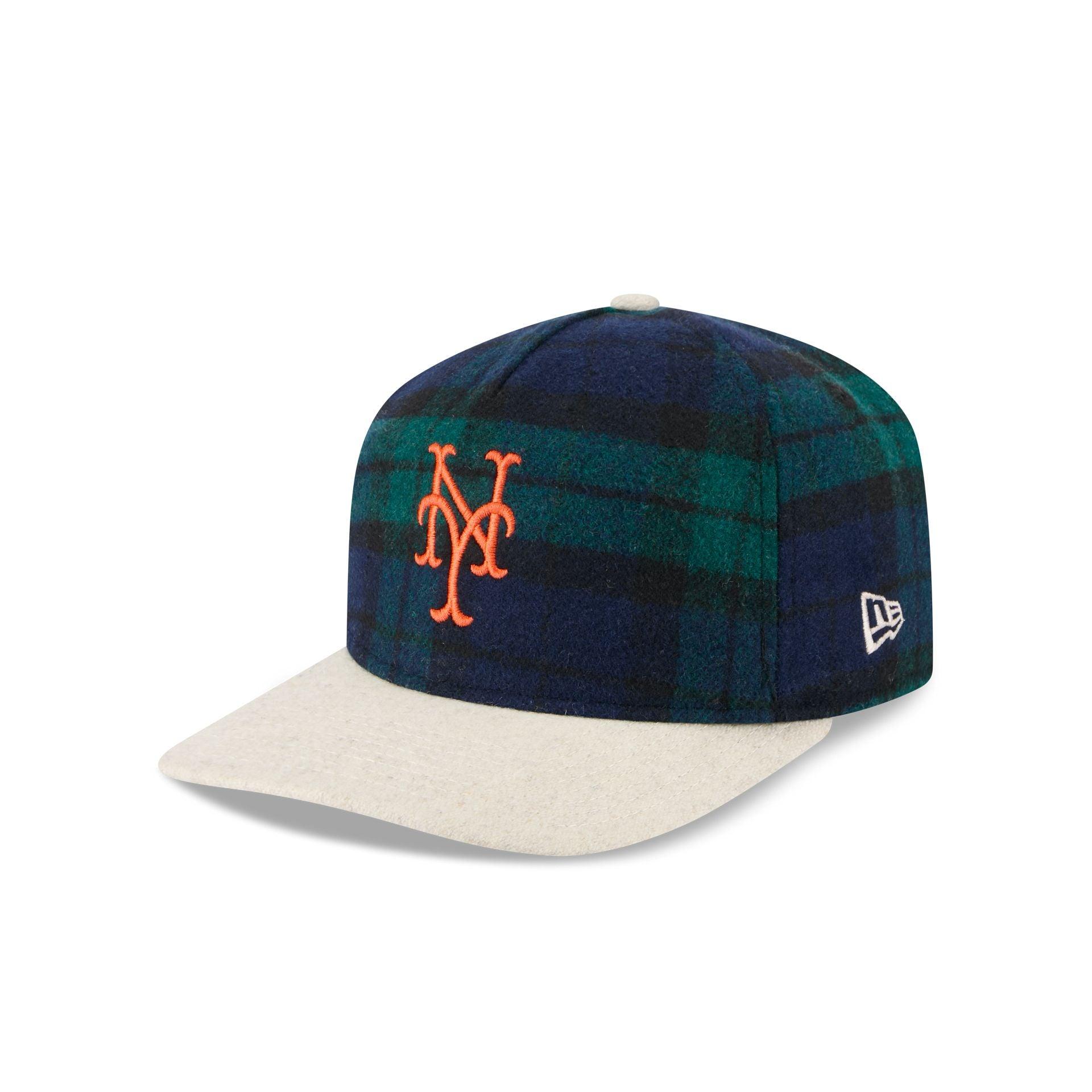 New York Mets Plaid Letterman 19TWENTY Adjustable Hat Male Product Image