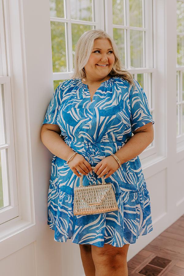 Vacay Charm Mini Dress Curves Product Image