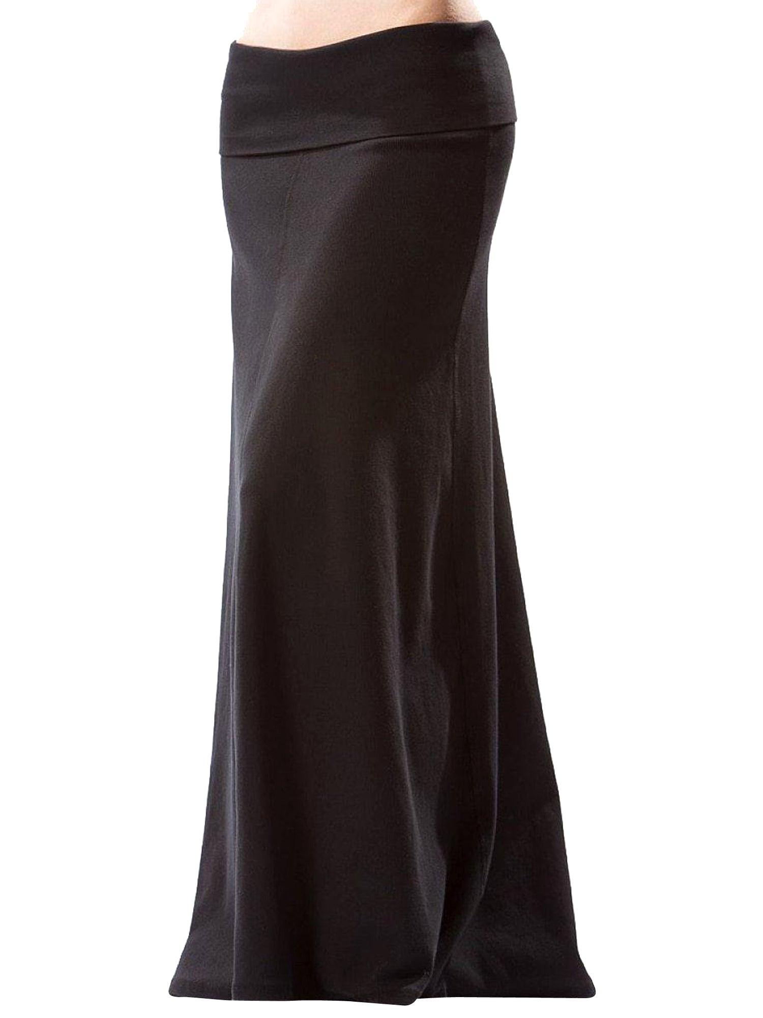 Hard Tail Ribbed Rolldown Sweep Skirt CS-103 Product Image