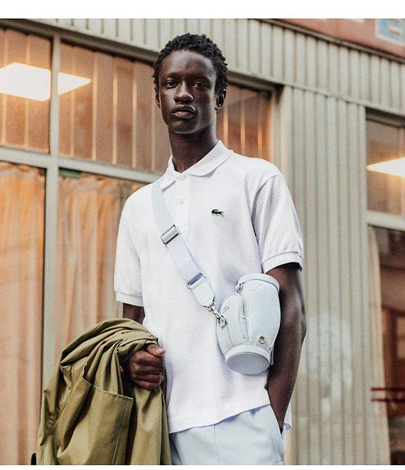 Lacoste Big & Tall Solid Pique Short Sleeve Polo Shirt Product Image