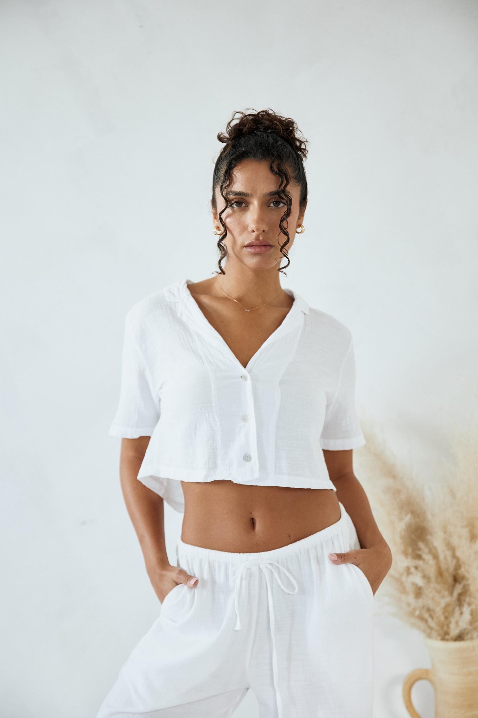 Rexa Crop Blazer Product Image