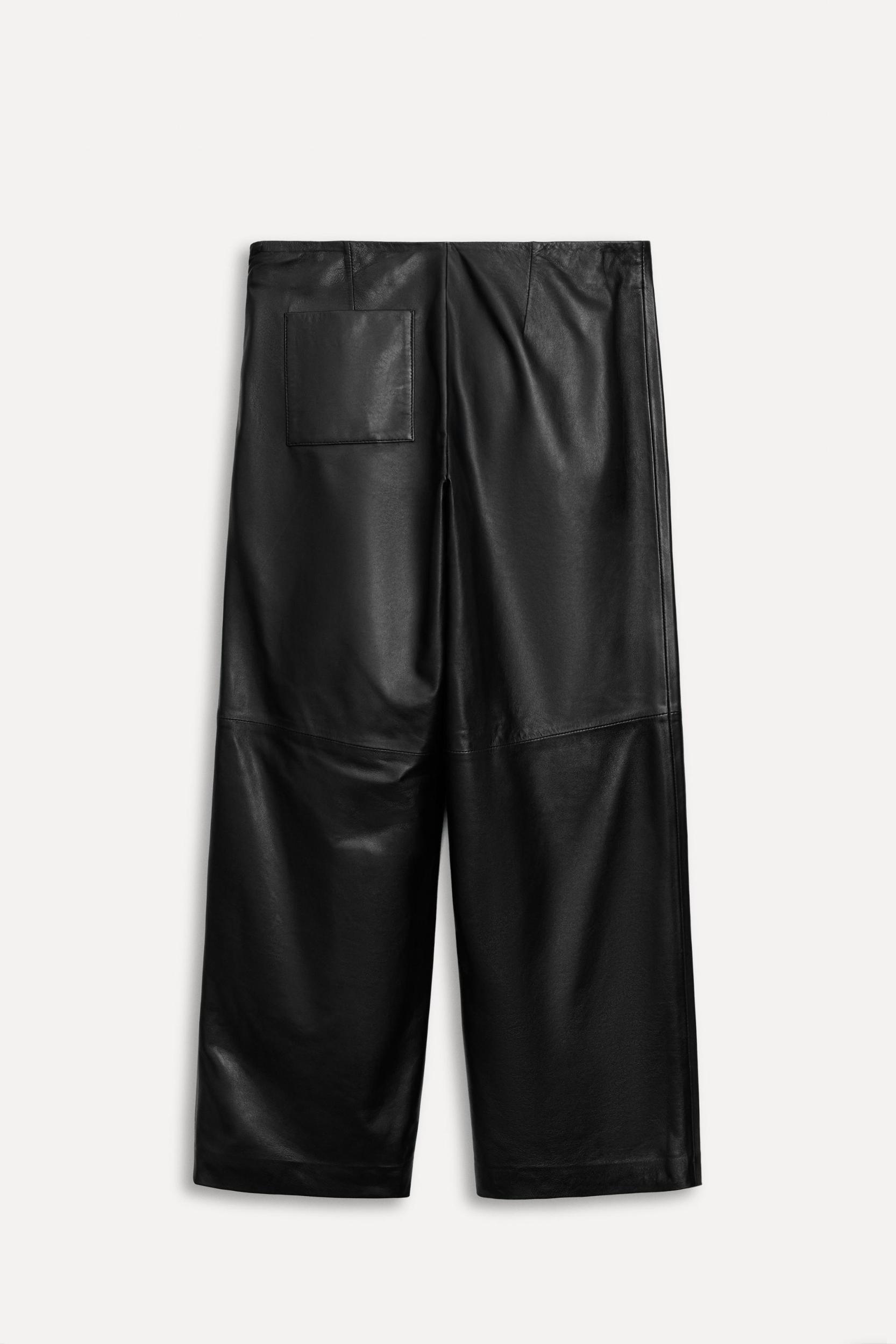 FRONT SEAM LEATHER PANTS 50TH ANNIVERSARY Product Image