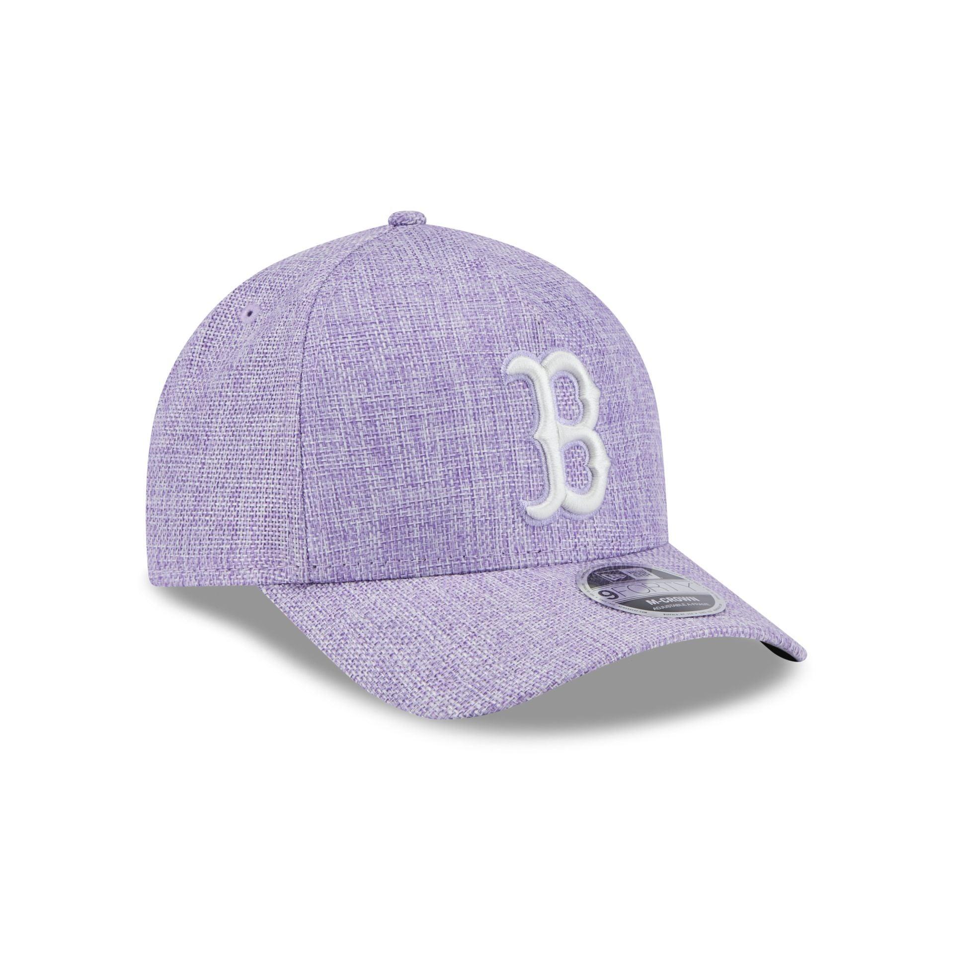 Boston Red Sox Cotton Weave Purple 9FORTY M-Crown A-Frame Snapback Hat Male Product Image