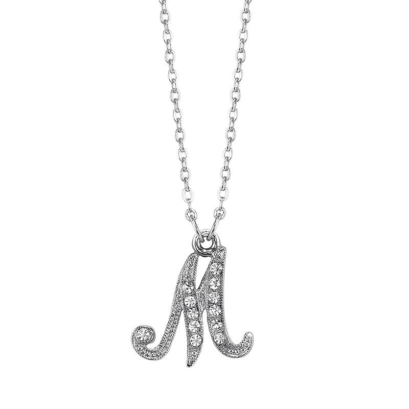 1928 Script Initial Necklace, Womens Product Image