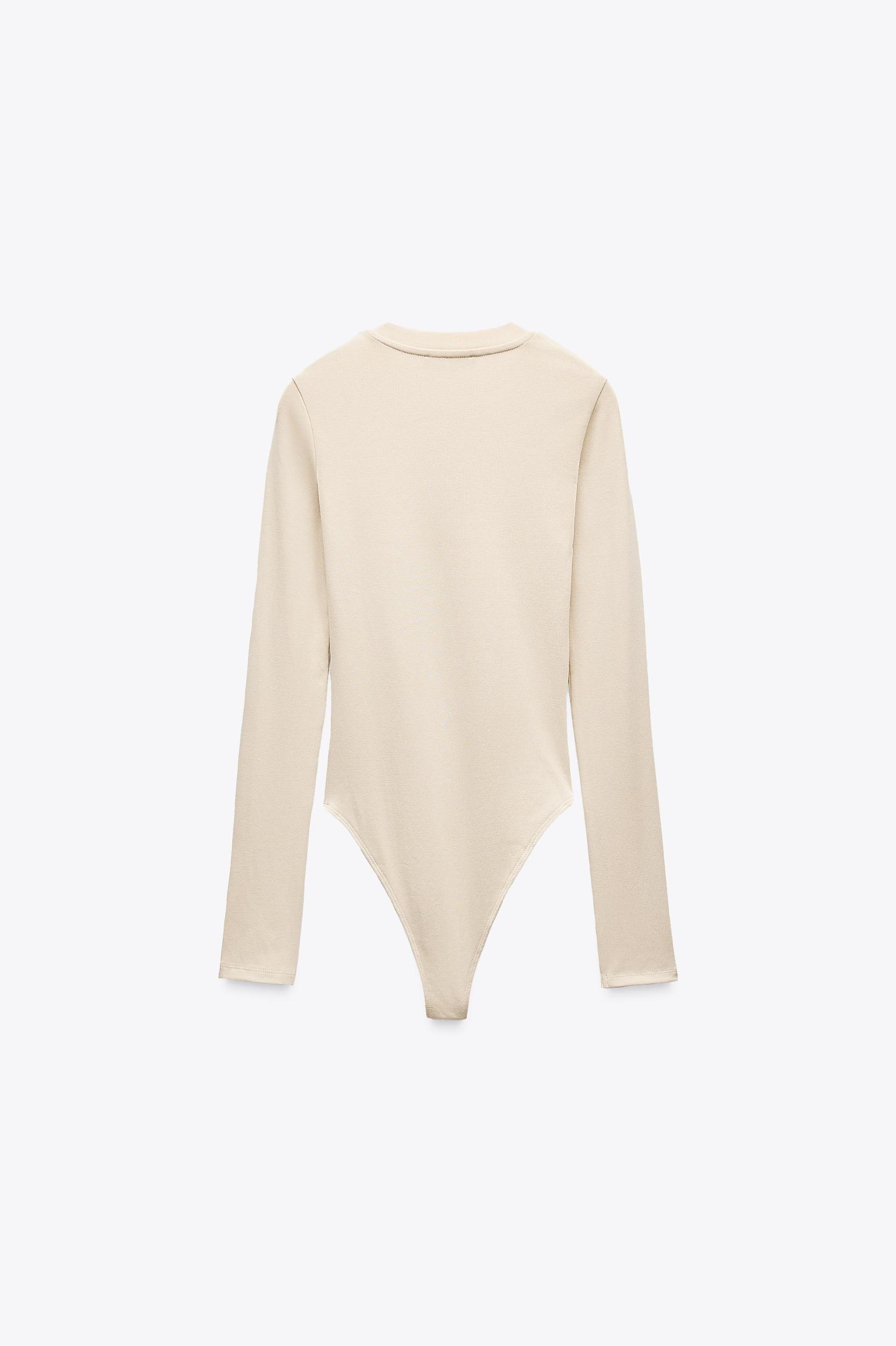 COTTON MODAL BODYSUIT Product Image