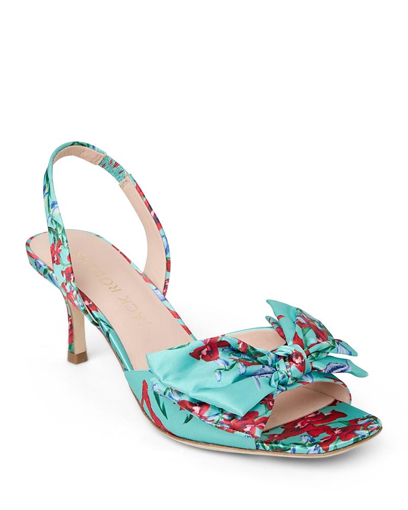 Jack Rogers Womens Eloise Bow Slingback Sandals Product Image