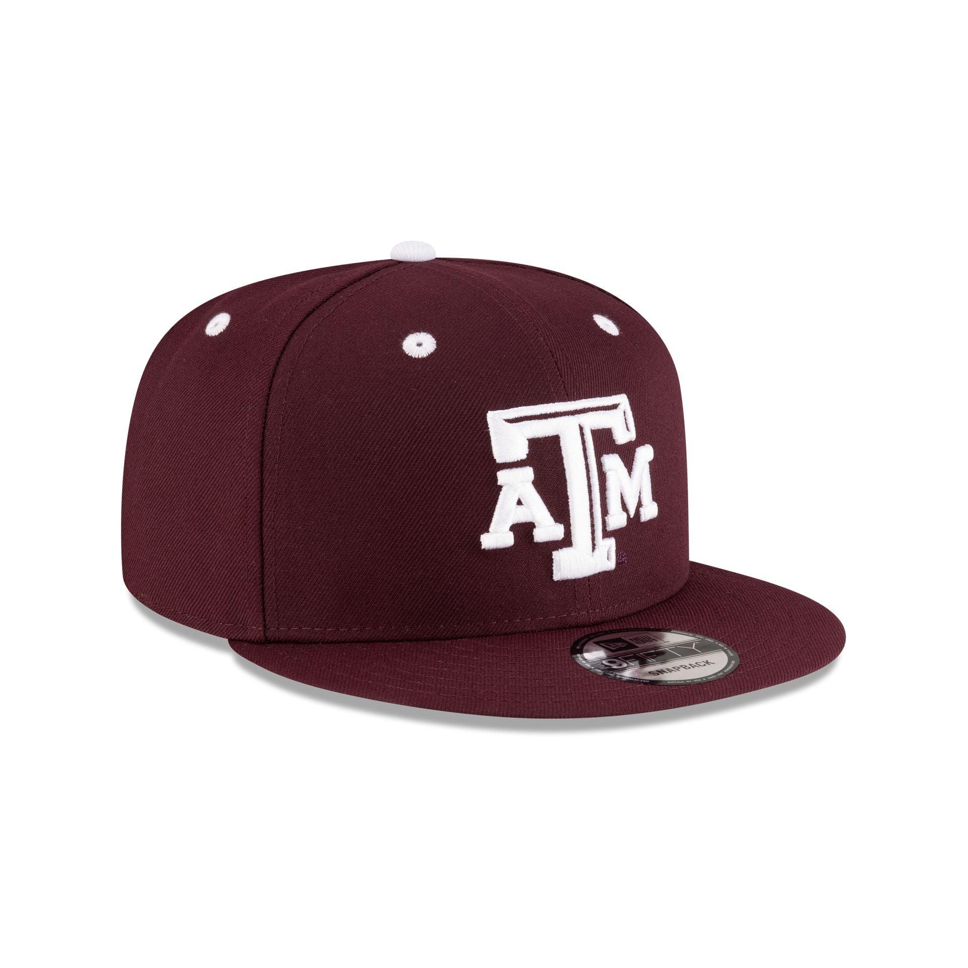 New Era x adidas Texas A&M Aggies Red 9FIFTY Snapback Hat Male Product Image