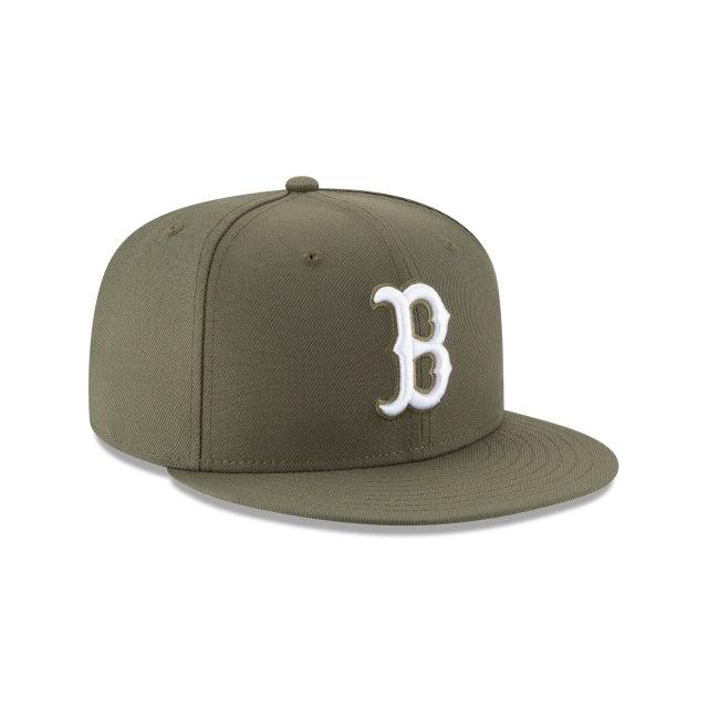 Boston Red Sox Olive 59FIFTY Fitted Hat Male Product Image