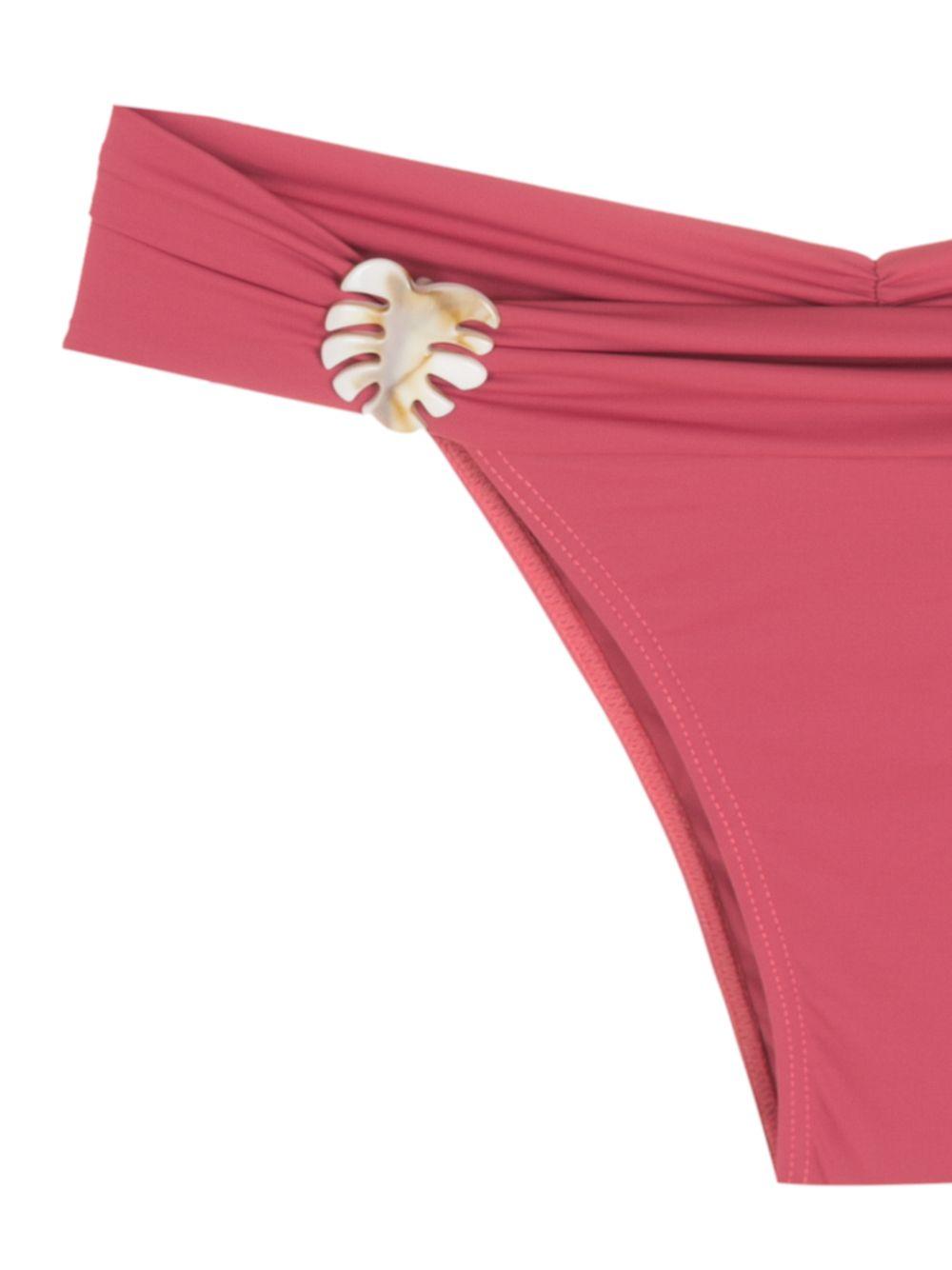 embroidered-detail bandeau set bikini Product Image