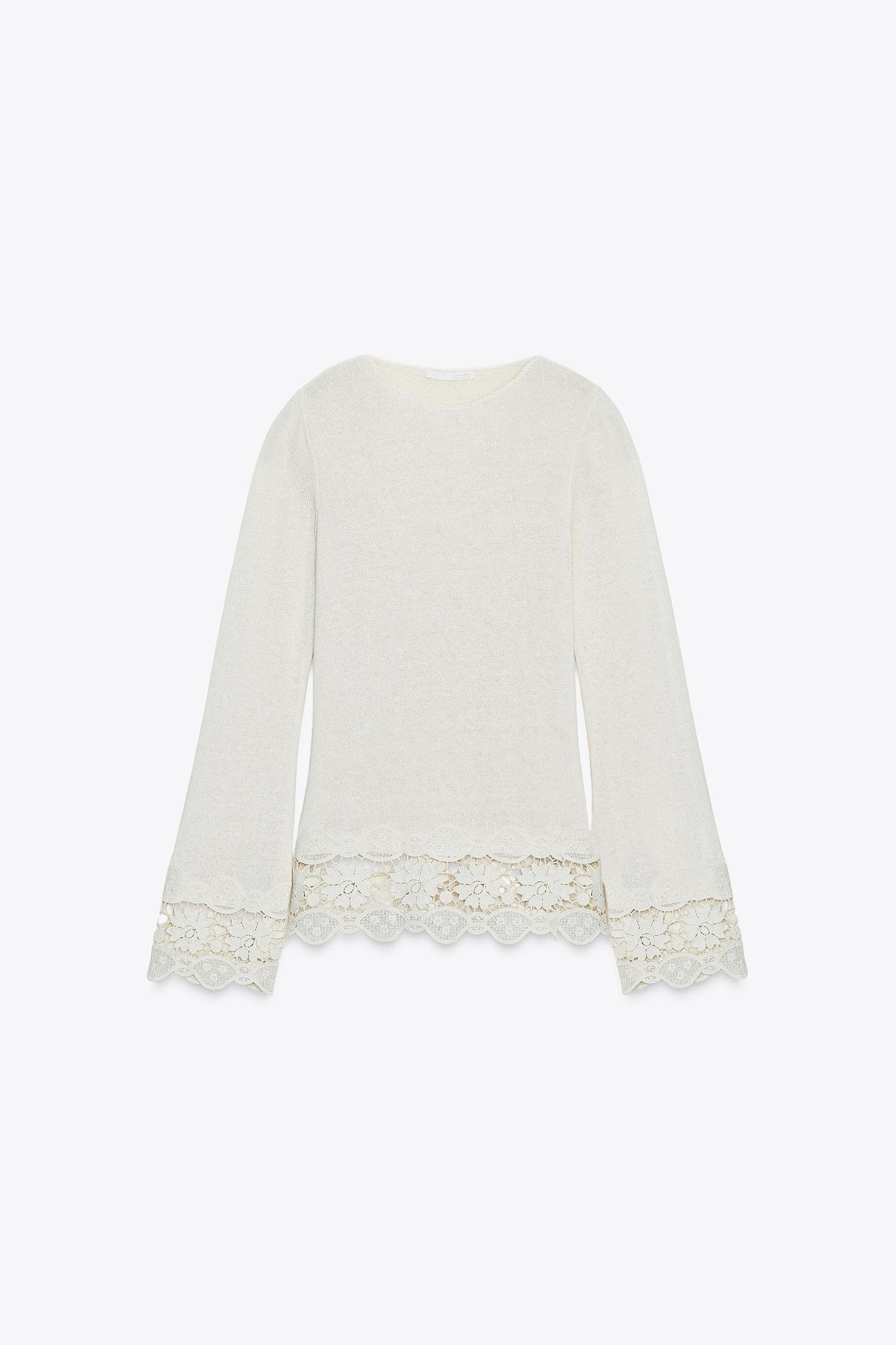 GUIPURE COMBINATION PANTS Product Image