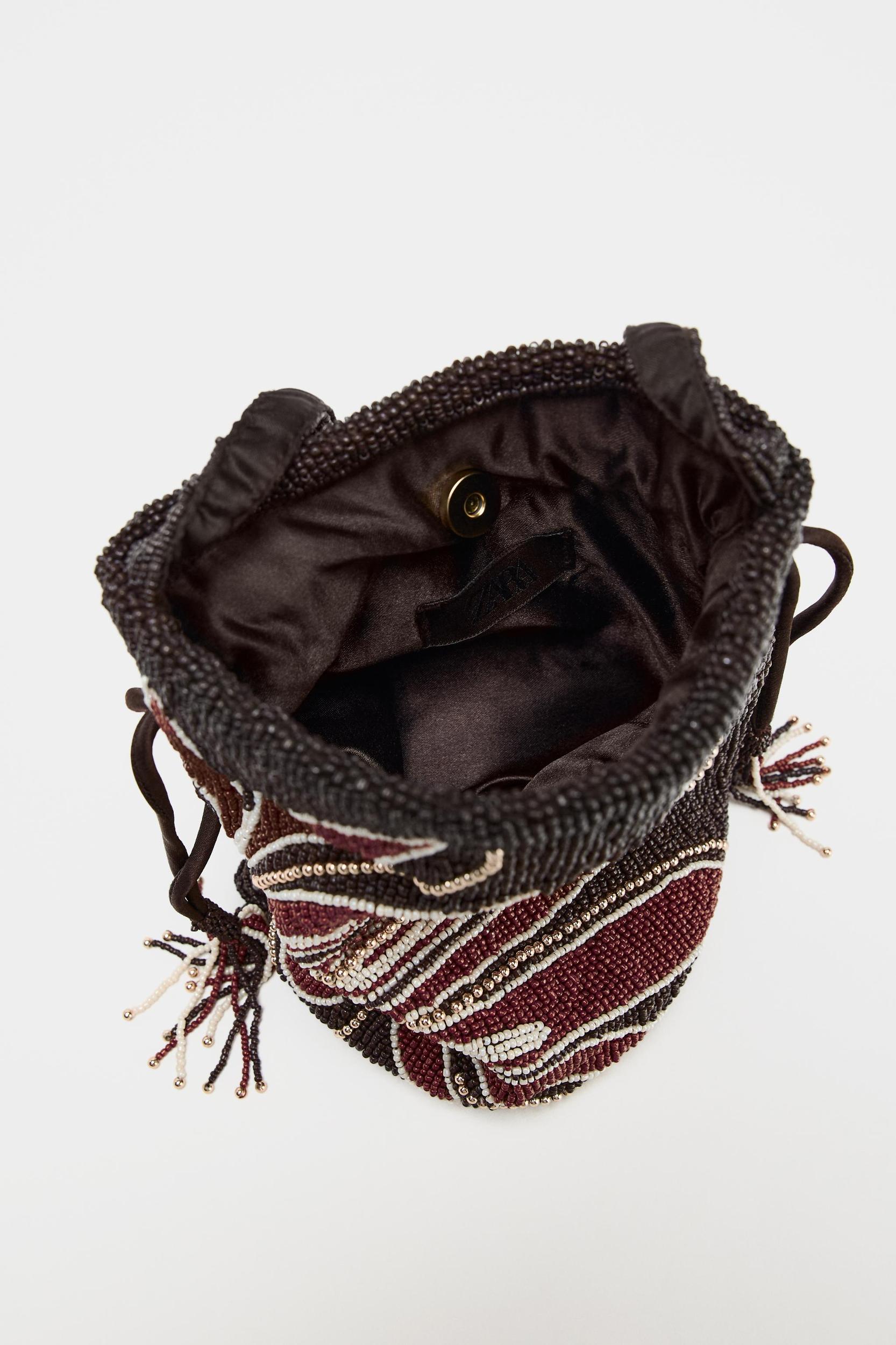 FLOWER MINI BUCKET BAG Product Image