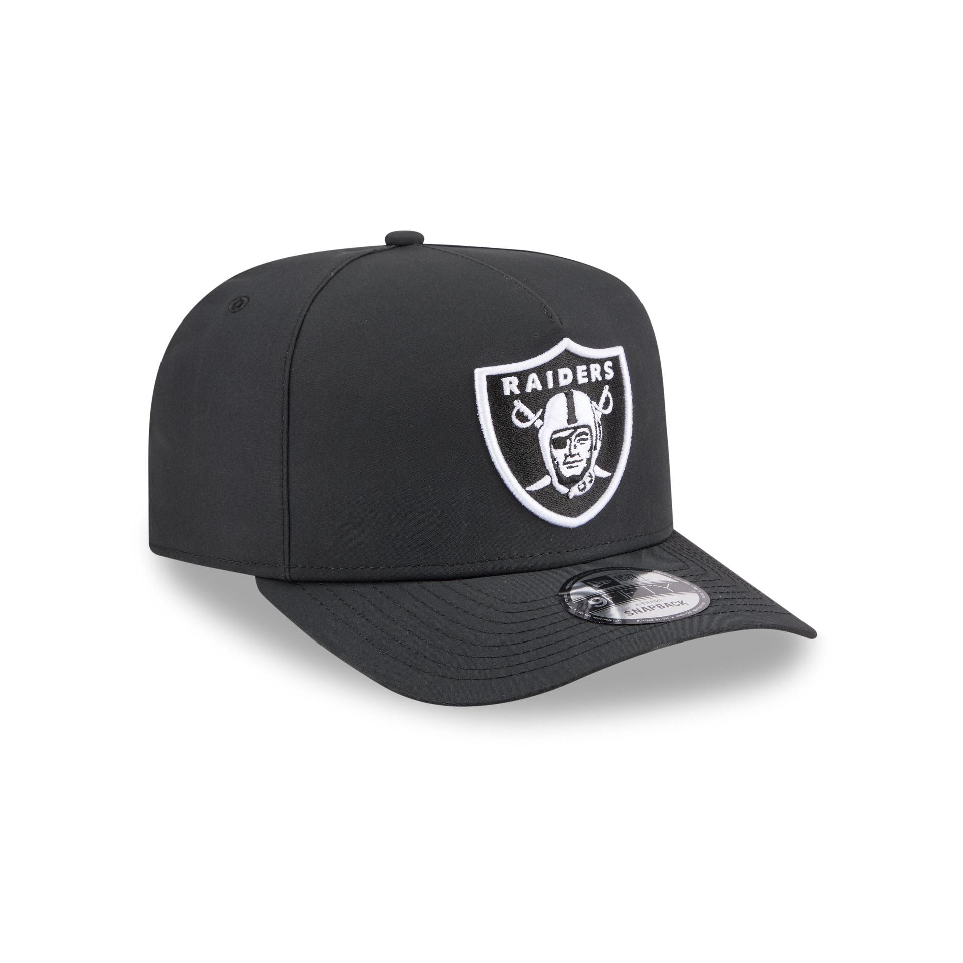 Las Vegas Raiders GORE-TEX Black 9FIFTY A-Frame Snapback Hat Male Product Image