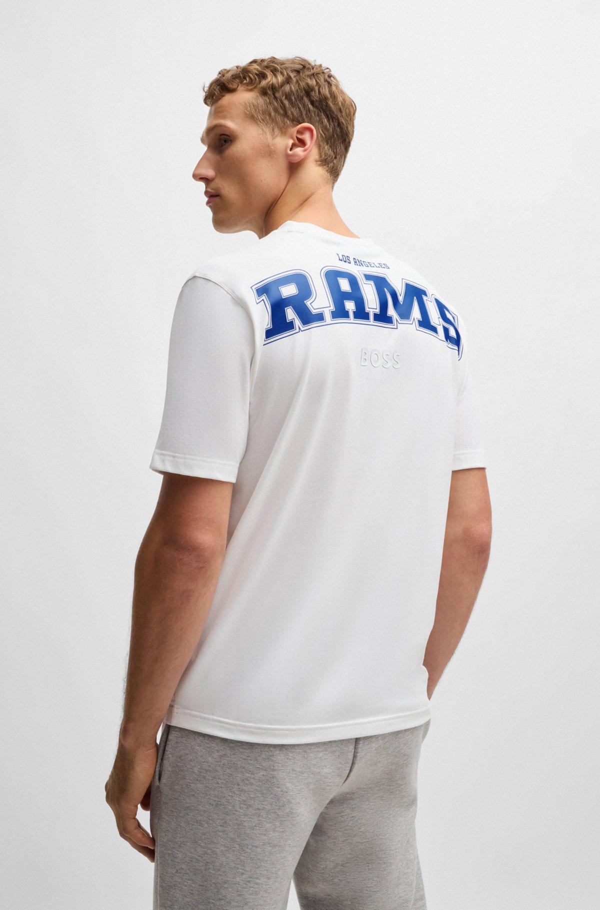 BOSS x NFL stretch-cotton T-shirt with special branding Product Image
