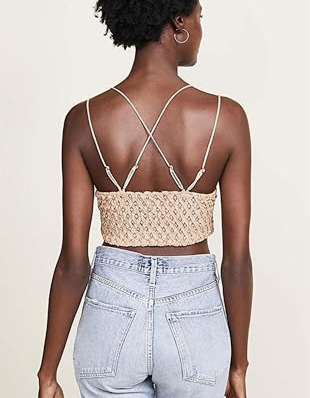 FREE PEOPLE Adella Womens Bralette - NUDE Product Image