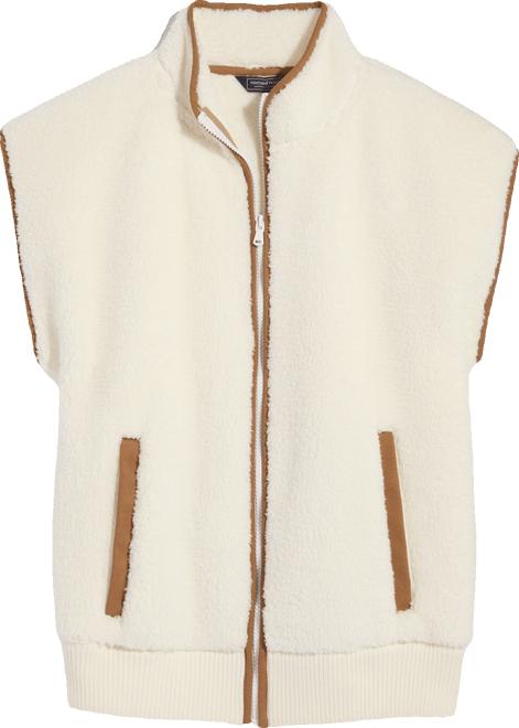 Teddy Fleece Full-Zip Vest Product Image