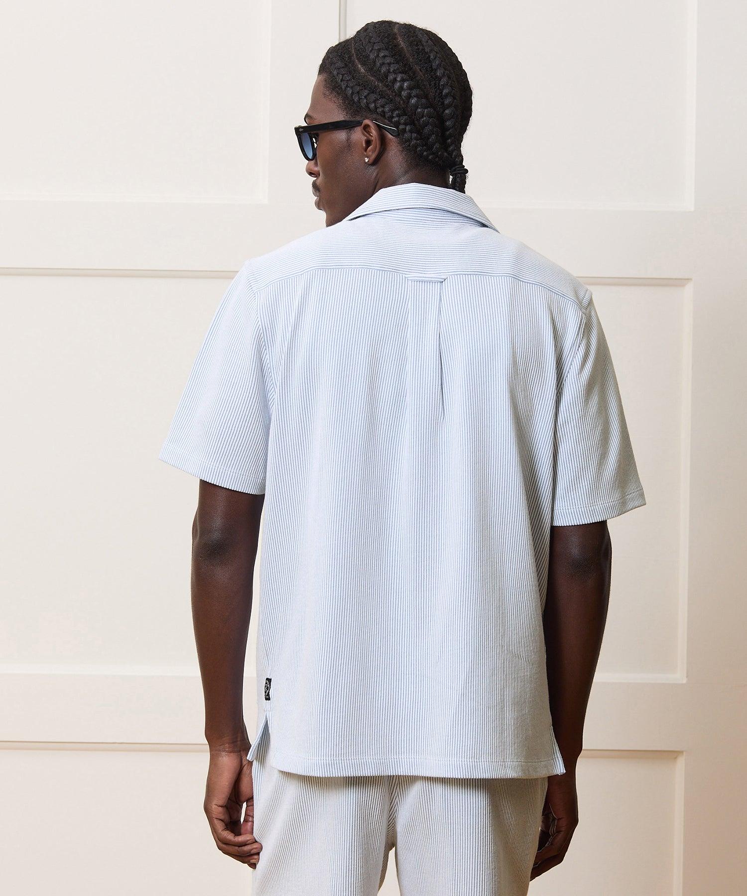 Seersucker Guayabera Shirt Product Image