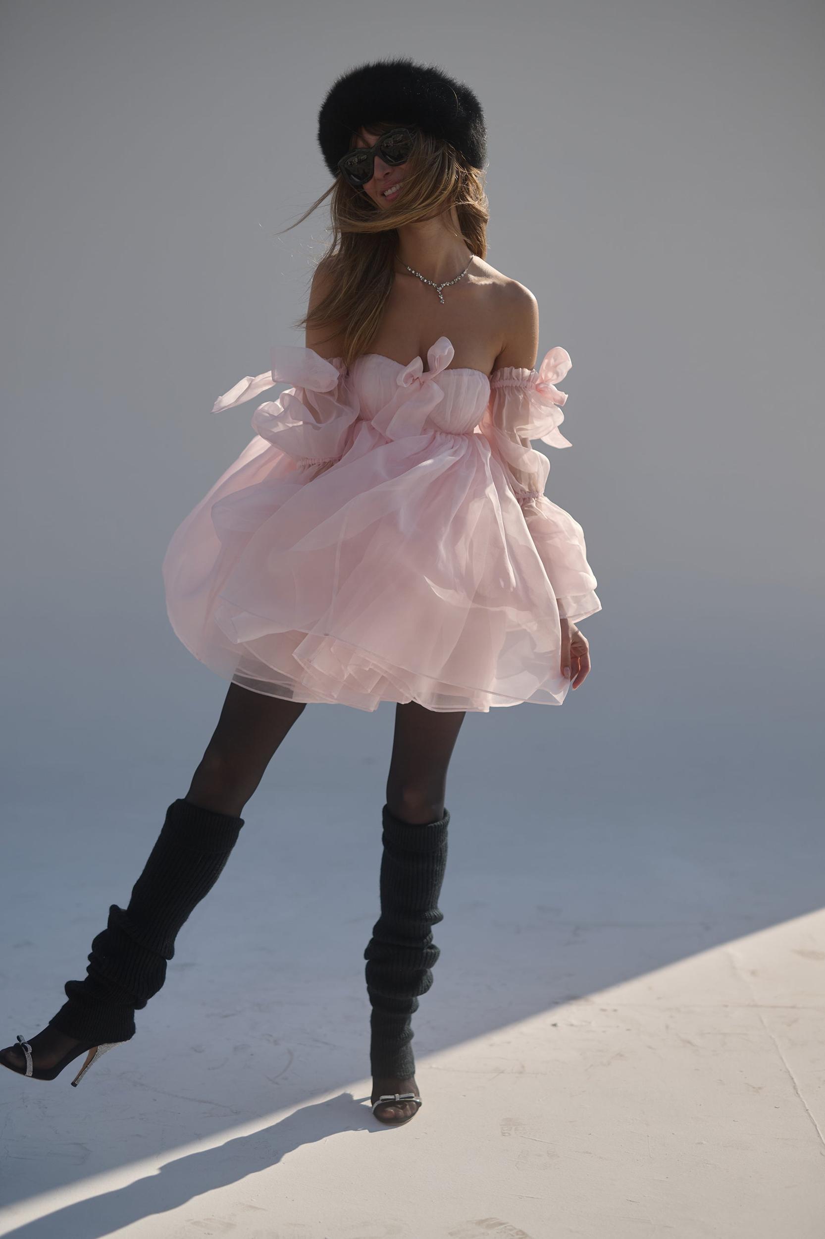 The Confection Silk Mini Mansion Dress Product Image