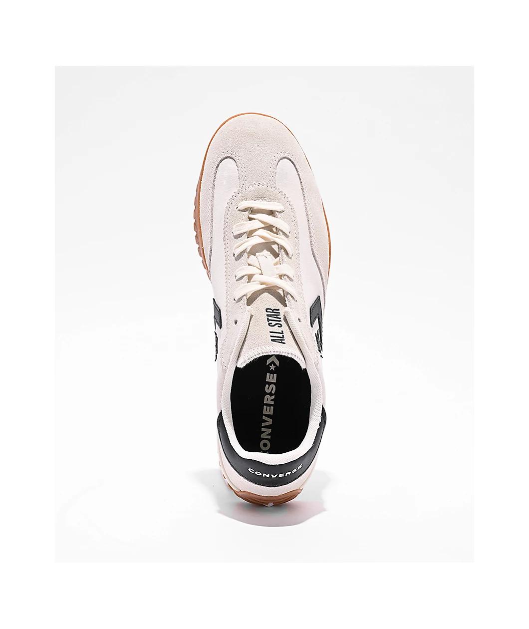 Converse Run Star Trainer Egret, Black & Honey Shoes Product Image