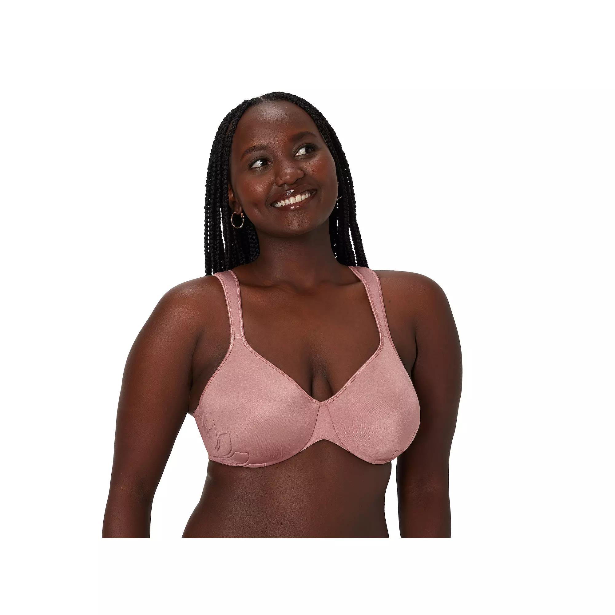 Bali® Live It Up® Full-Figure Seamless Underwire Bra 3353, Women's, Size: 38 Dd, Smokey Purple Mauve Product Image