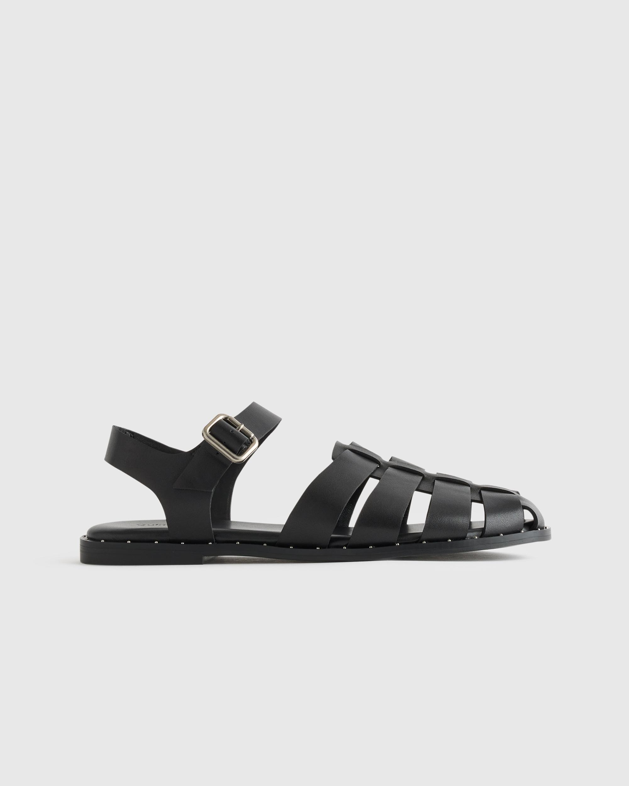 Quince | Women's Italian Leather Fisherman Sandal Product Image