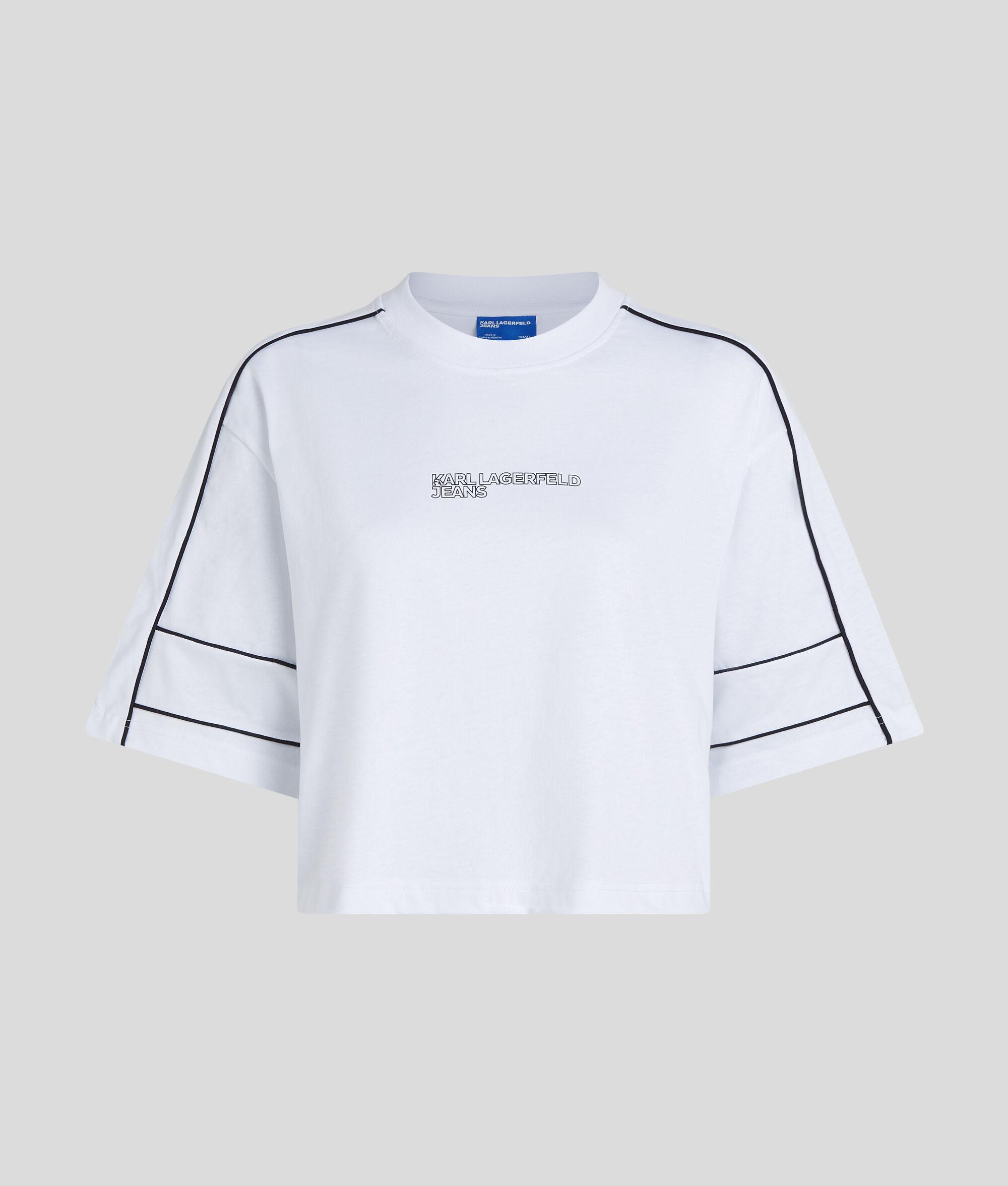 PIPING DETAIL T-SHIRT Product Image