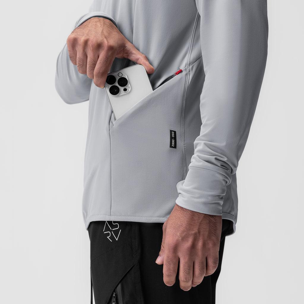 0682. Training Hoodie - Slate Grey "Cyber" Product Image