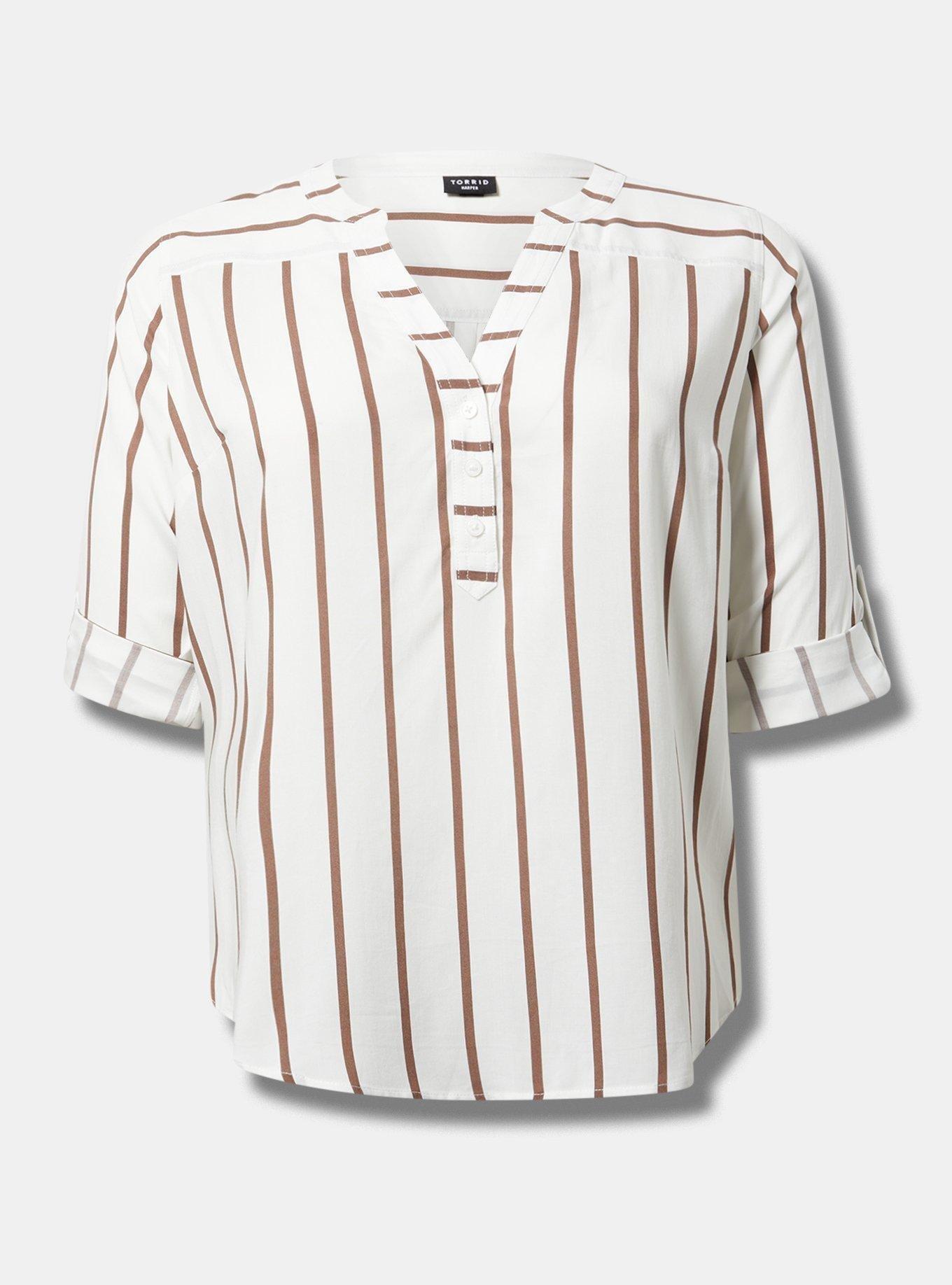 Harper 3/4 Sleeve Pullover Blouse Product Image