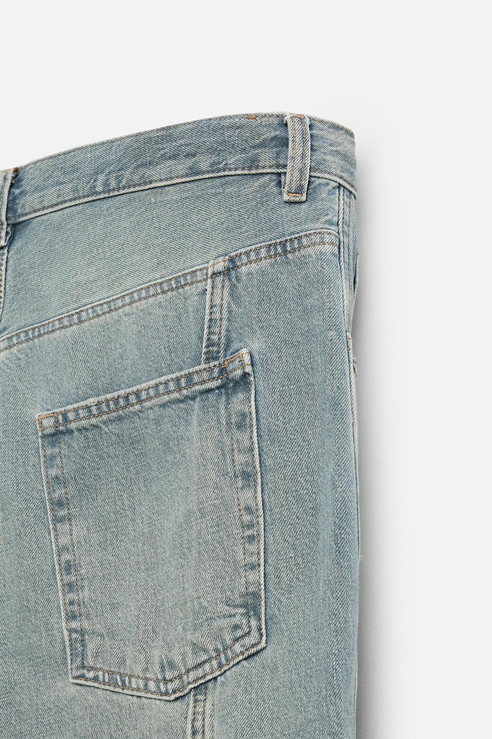 SEAMED BAGGY FIT JEANS Product Image