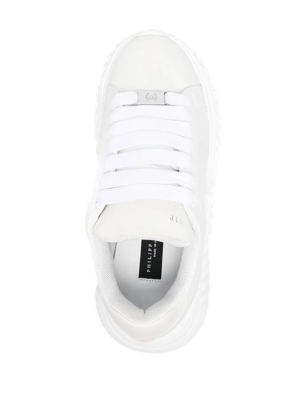 chunky lace-up sneakers Product Image