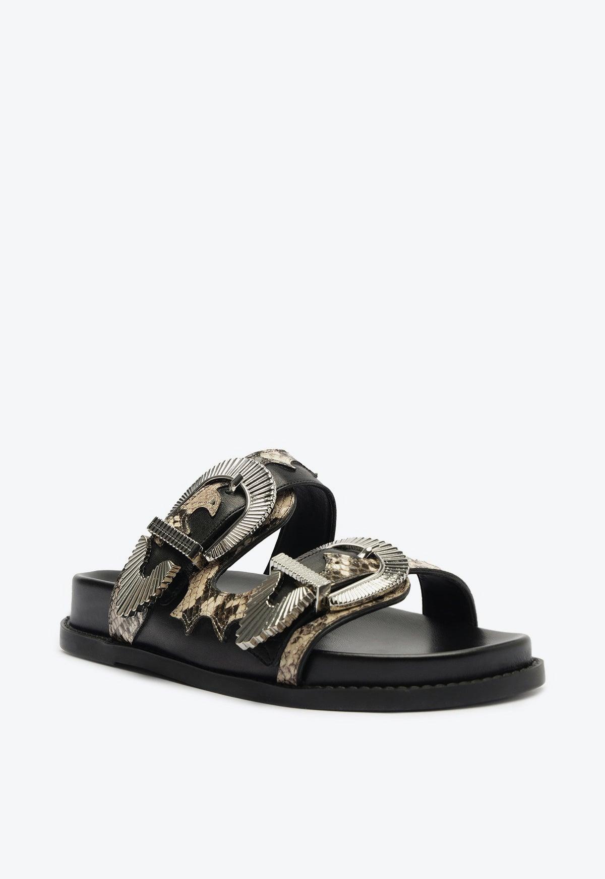 Harper Sporty Leather Sandal Female Product Image