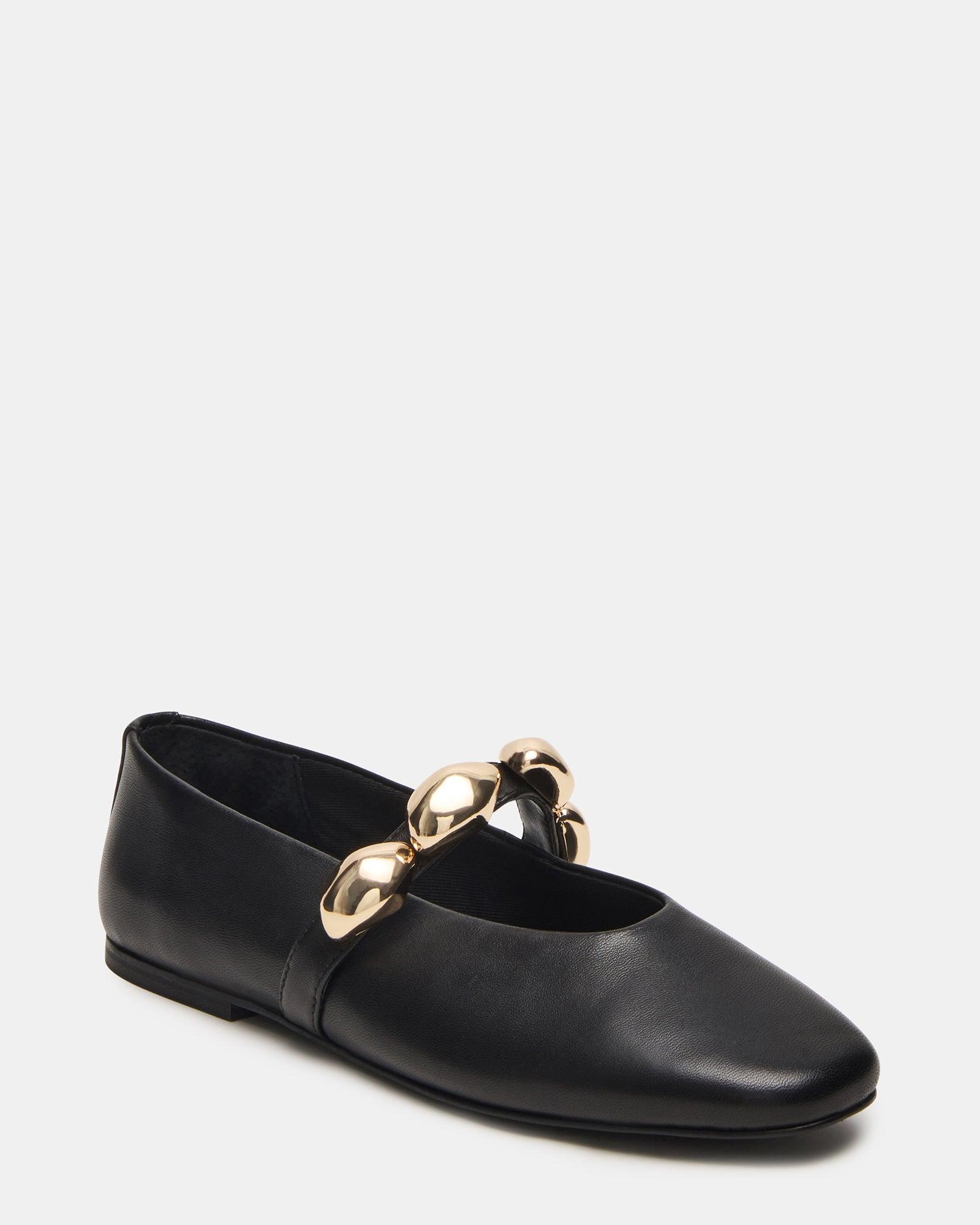 POPPIN BLACK LEATHER Female Product Image