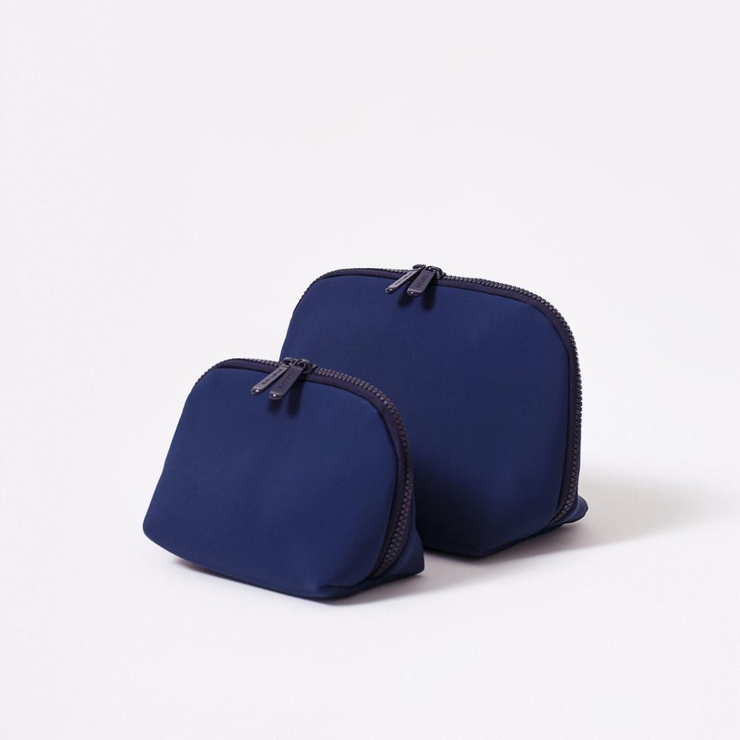 MAKEUP POUCH SET DEEP BLUE Product Image