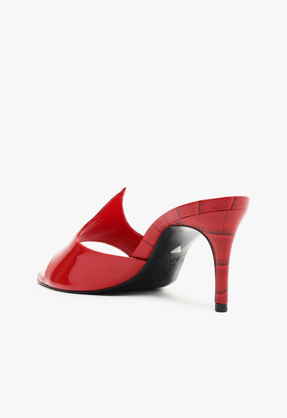 Carlie Mule Patent Leather Sandal Product Image