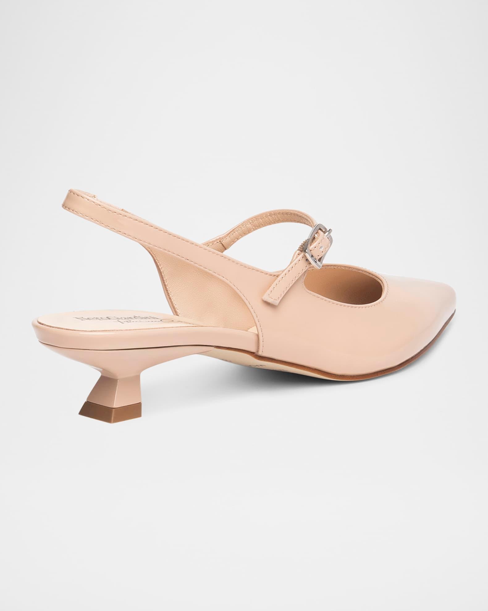 Patent Mary Jane Slingback Pumps Product Image