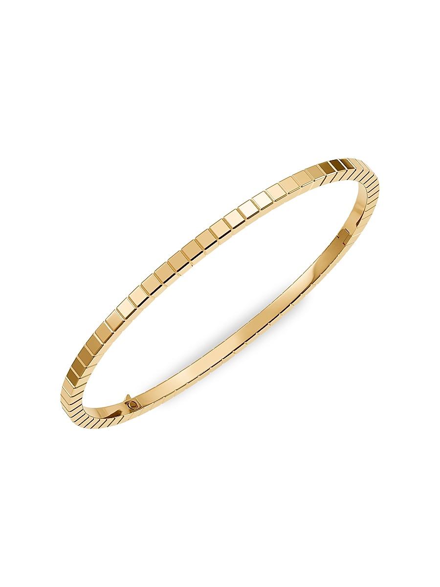 Womens Ice Cube 18K Rose Gold Bracelet Product Image