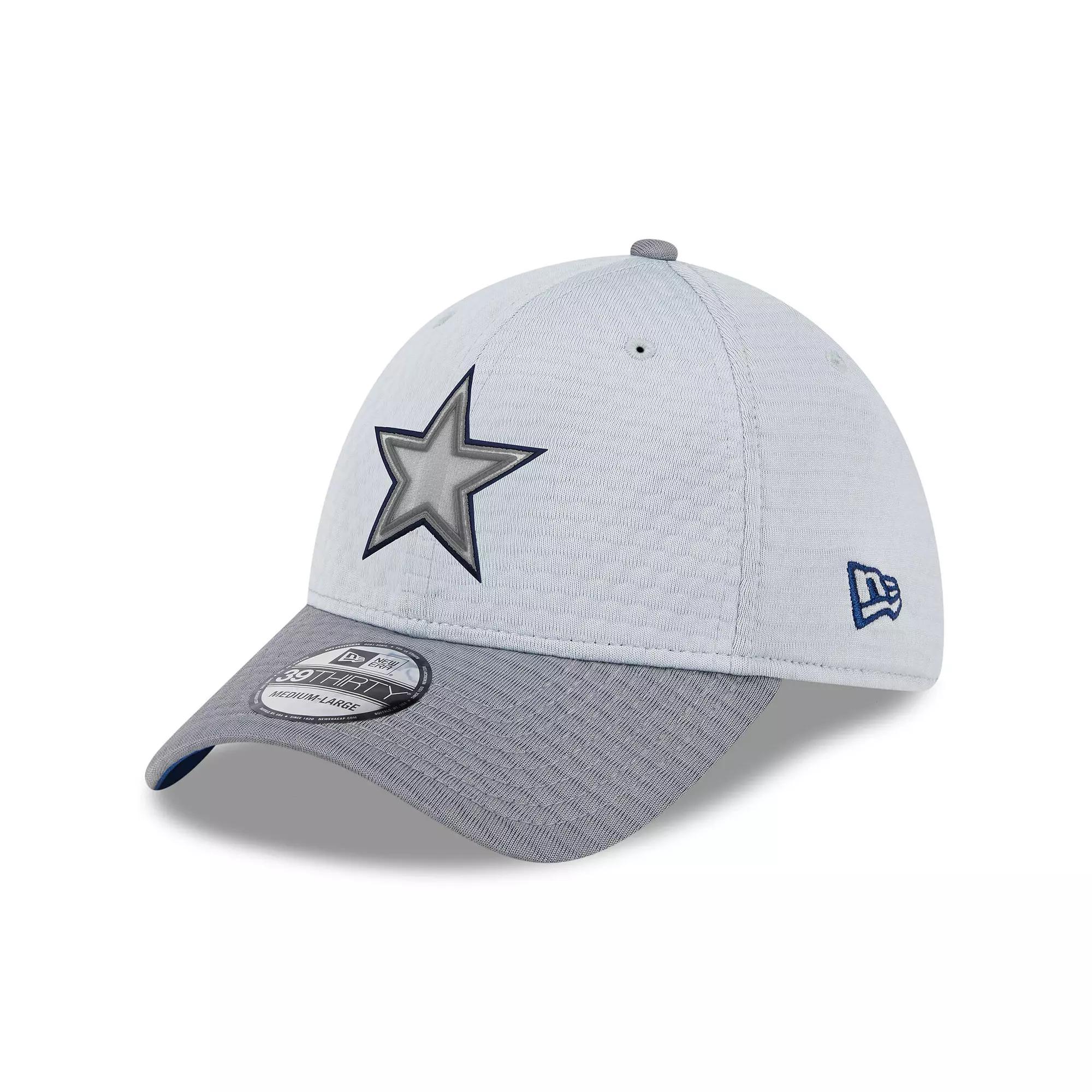 Men's New Era Gray Dallas Cowboys 2024 NFL Training Camp 39THIRTY Flex Hat, Size: Large/XL, Grey Product Image