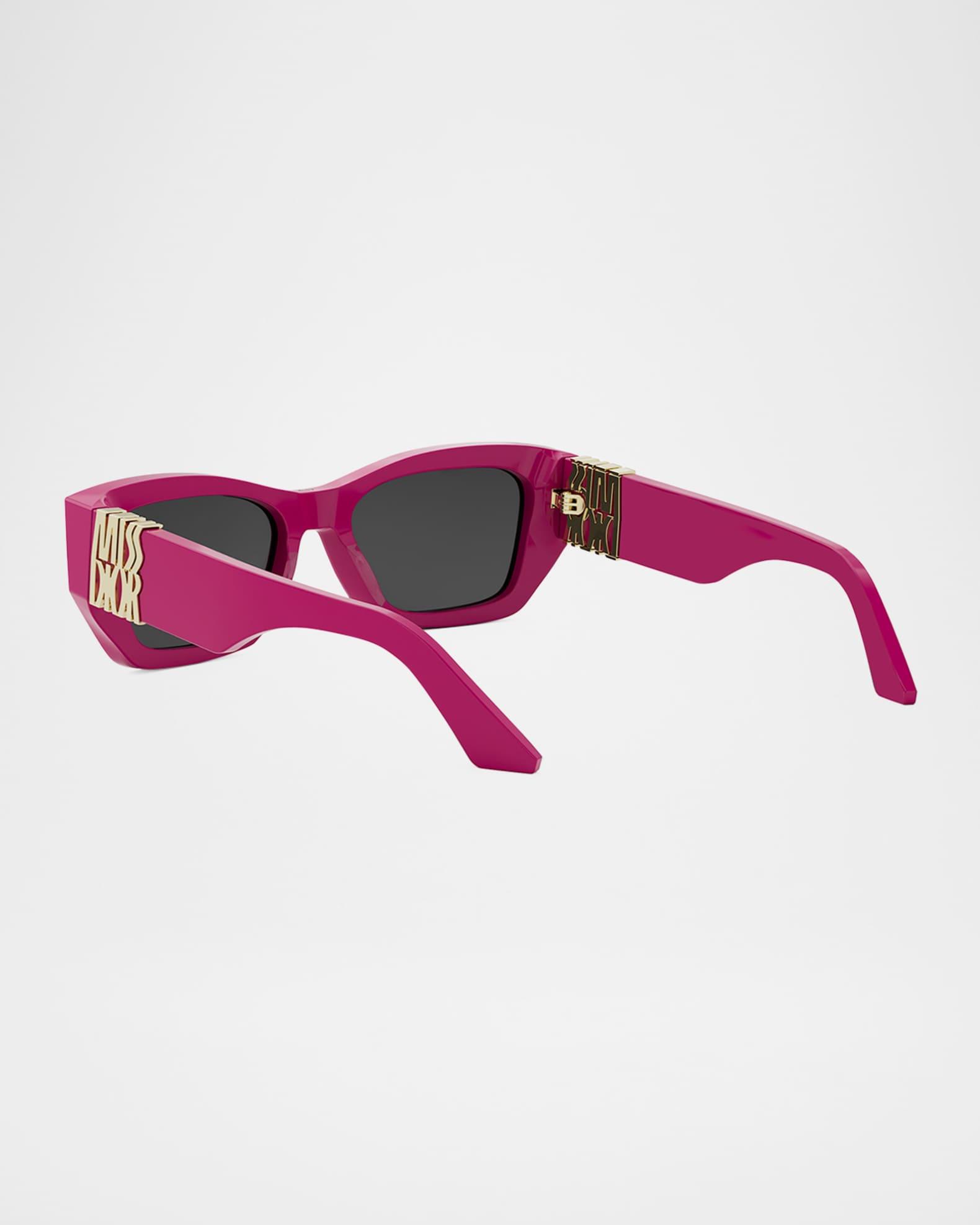 Mens Bold 3 Dots 54MM Rectangular Sunglasses Product Image