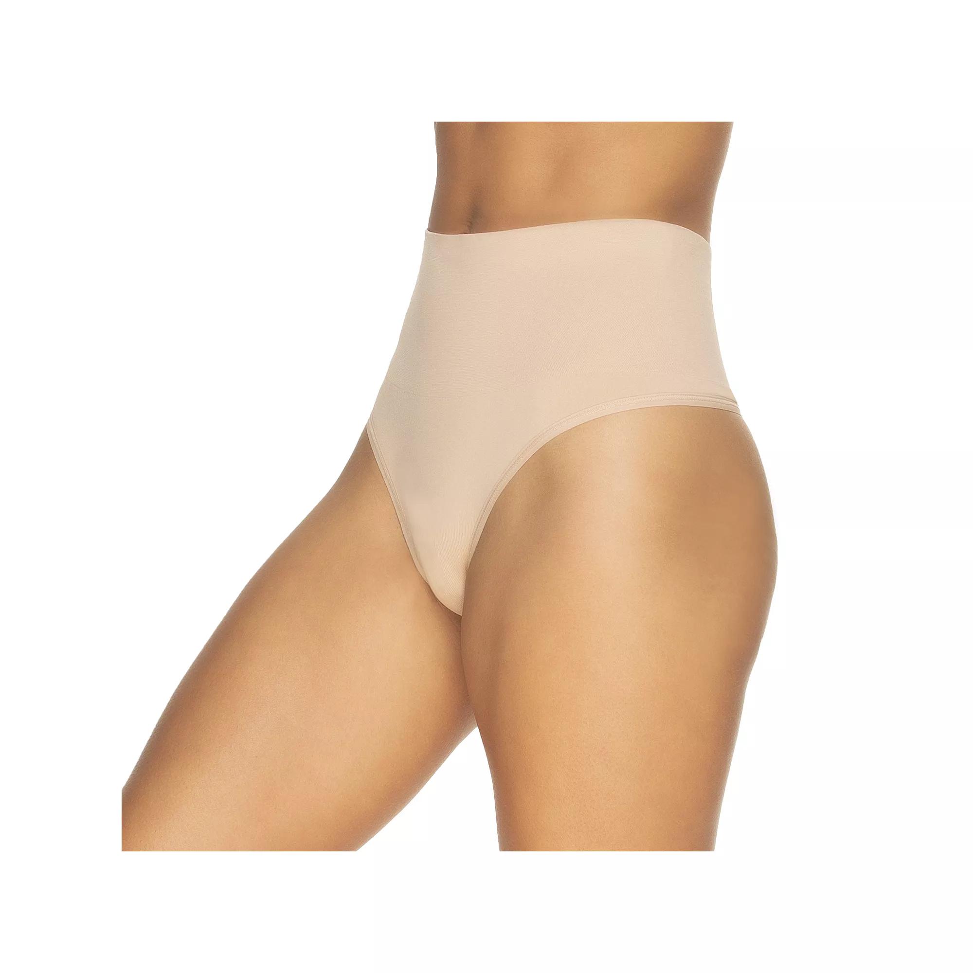 Women's Jezebel Fusion Waist Shaping Thong Panty 4198P1,  Product Image