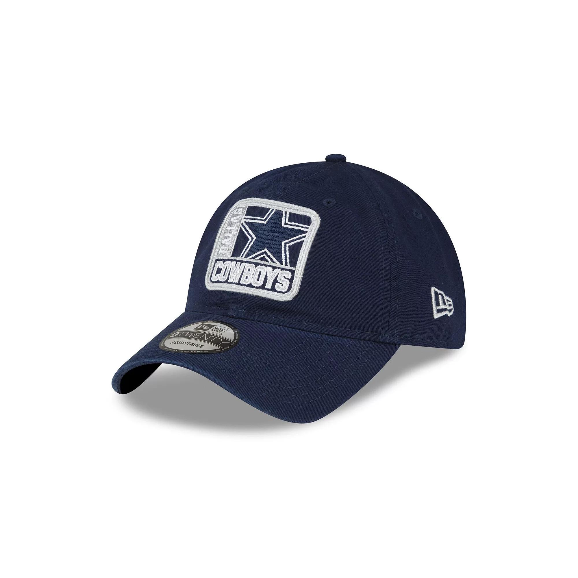 Men's New Era Navy Dallas Cowboys Logo Mix 9TWENTY Adjustable Hat, Blue Product Image