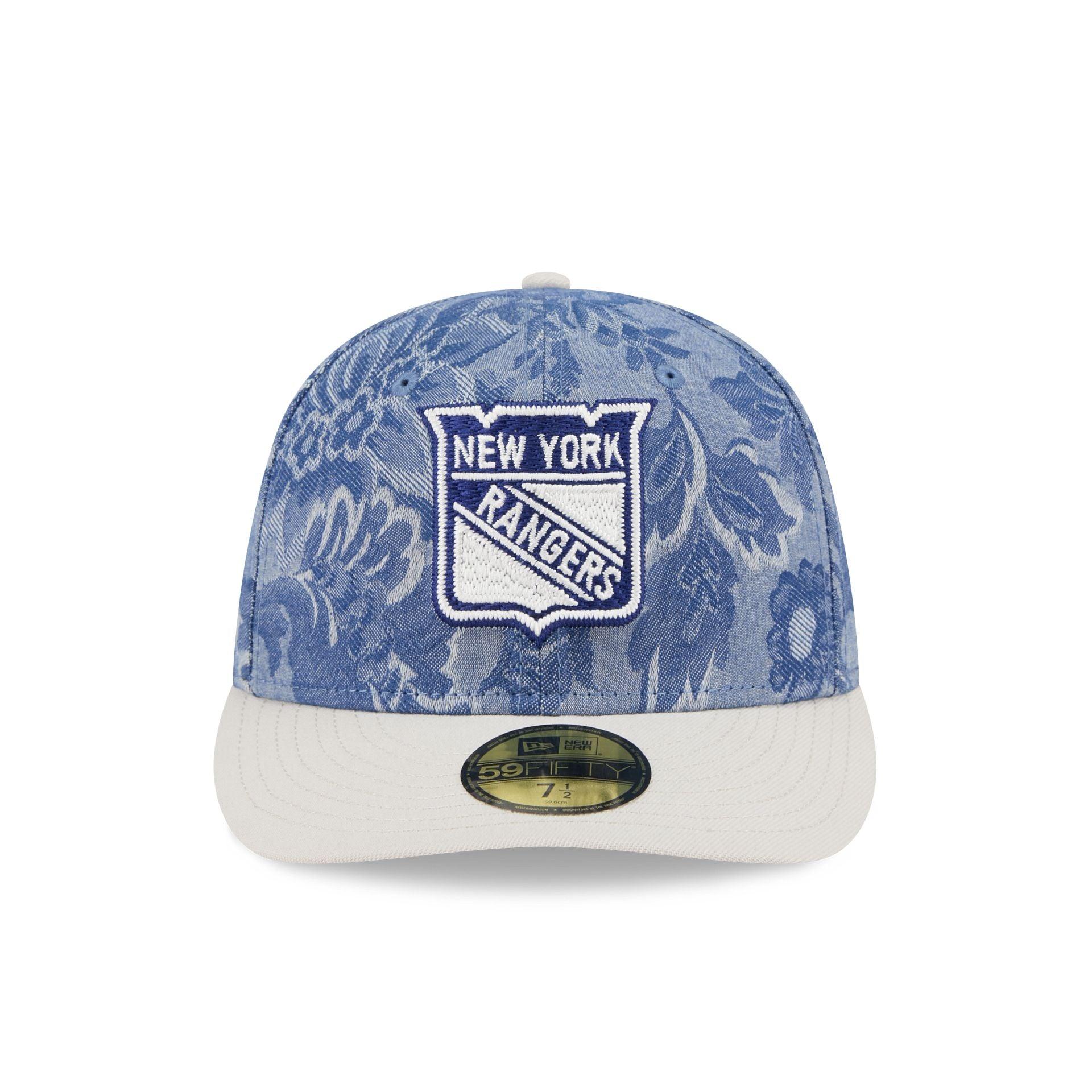 New York Rangers Two-Tone Denim 59FIFTY Fitted Hat Male Product Image