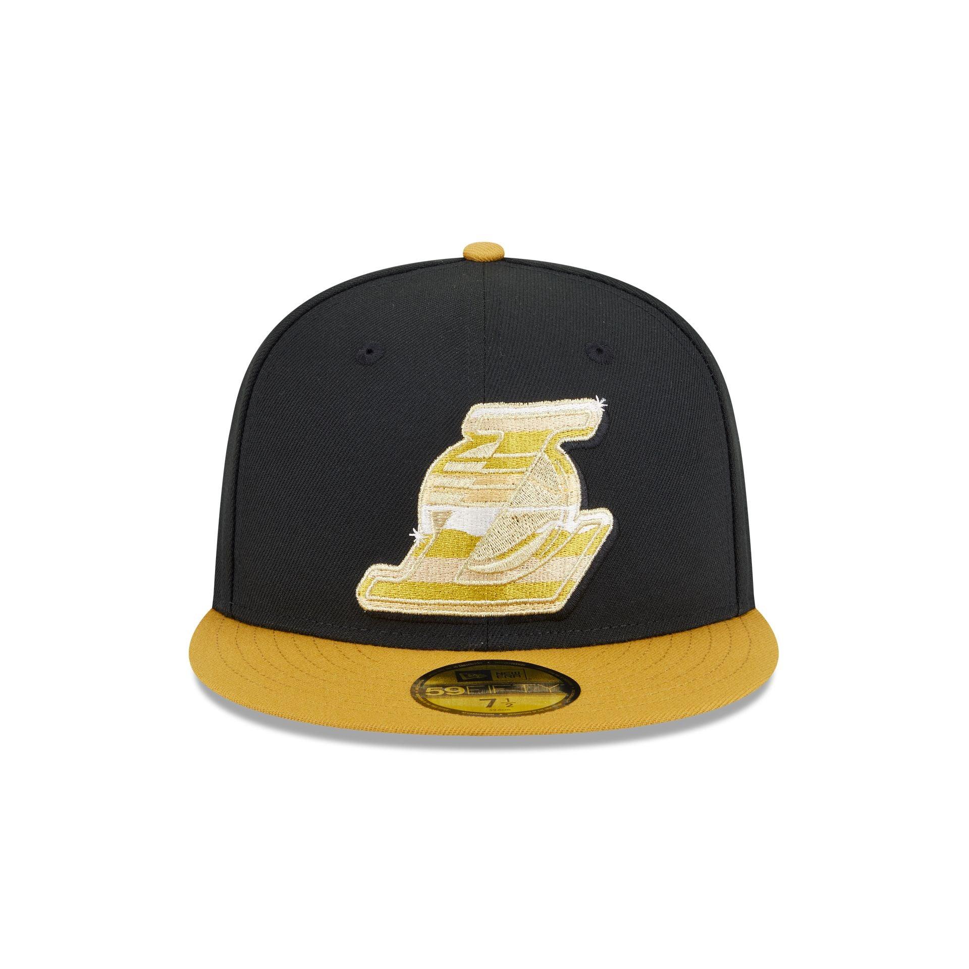 Chicago Cubs Metallic Gold Logo 59FIFTY Fitted Hat Male Product Image