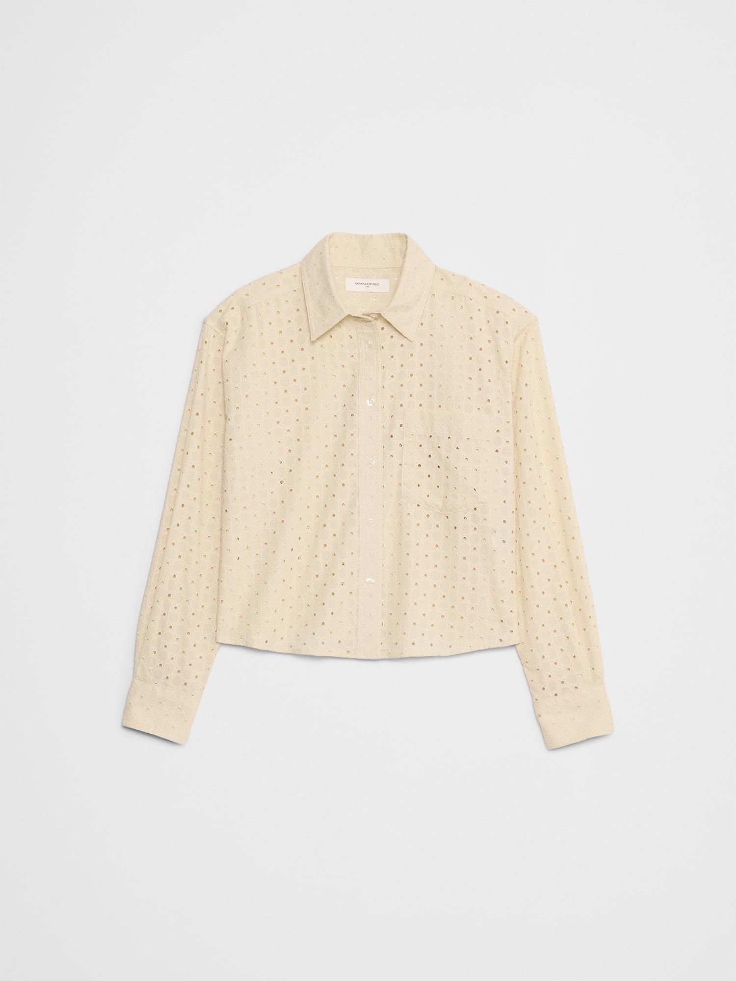 Boxy Button-Down Shirt Product Image