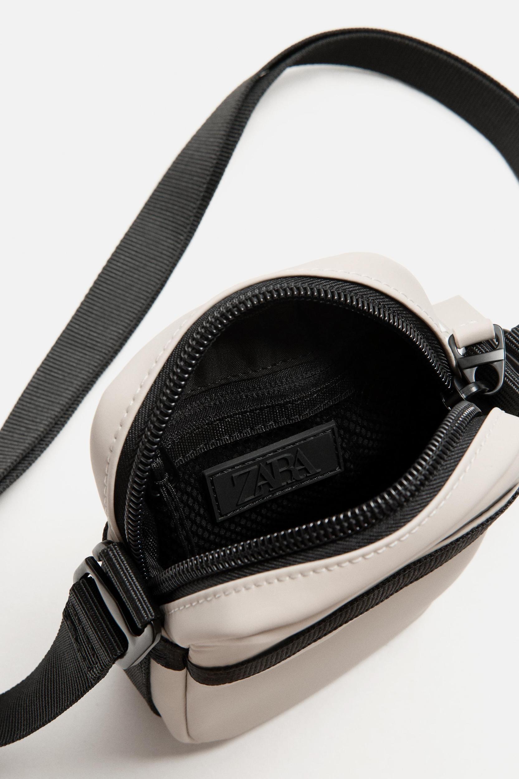 RUBBERIZED CROSSBODY BAG Product Image