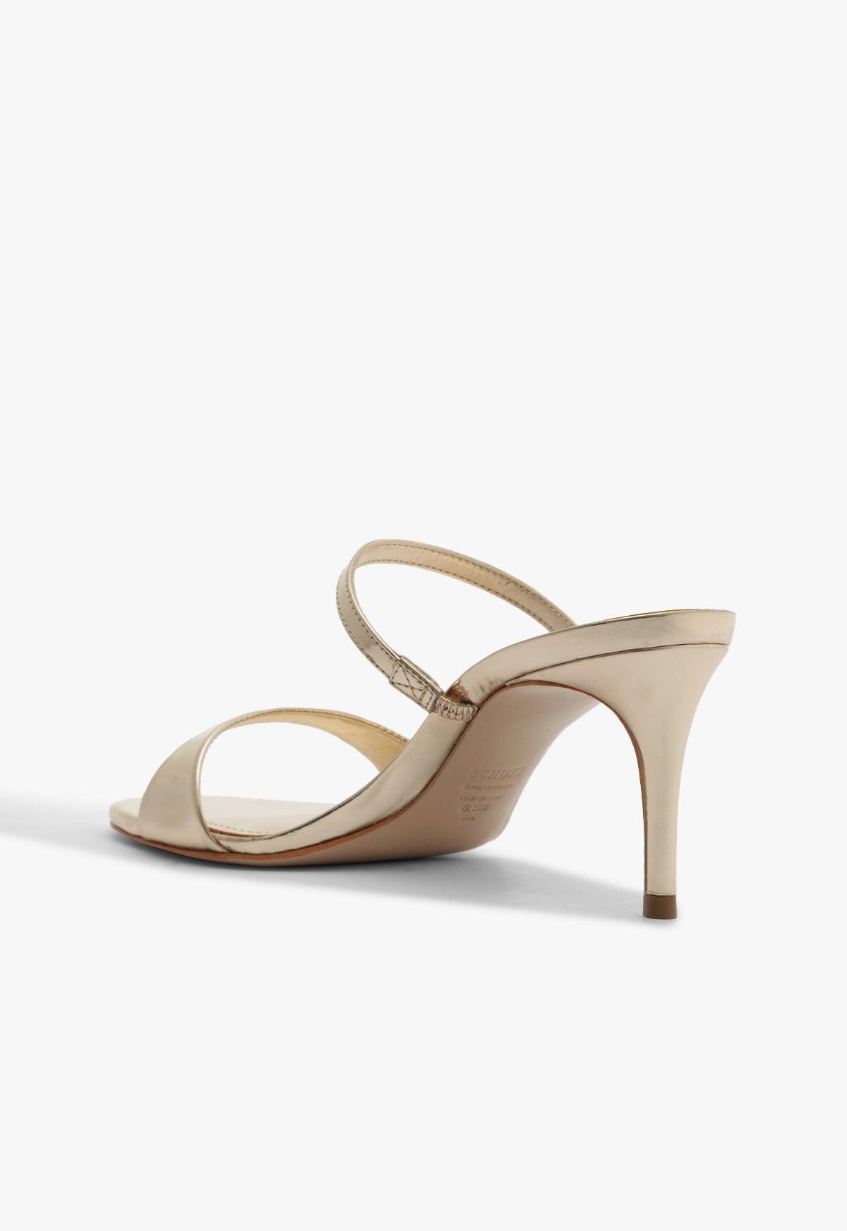 Jessica Mid Mule Metallic Sandal Product Image
