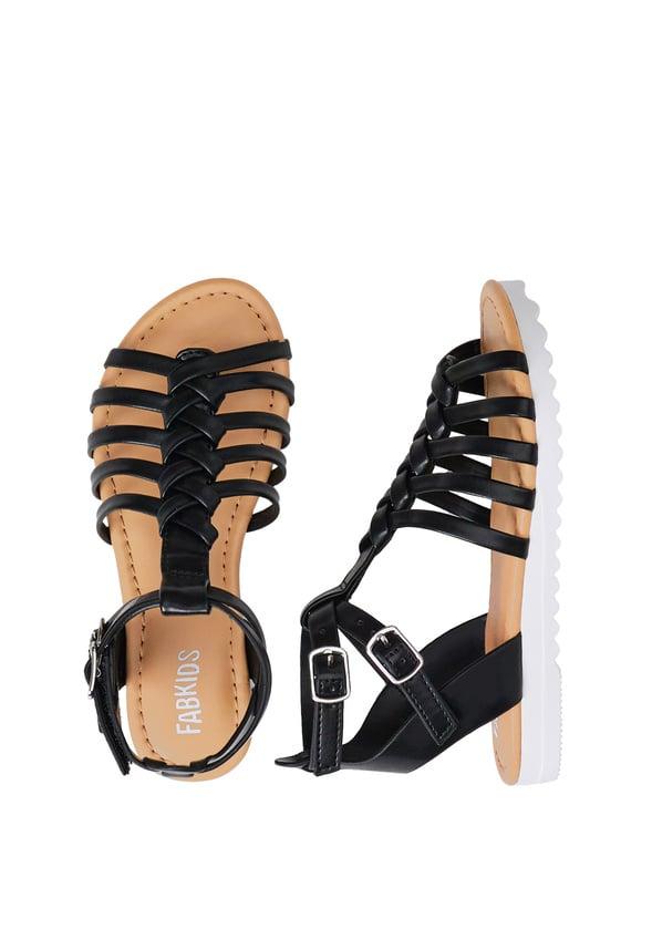 JustFab Margaux Platform Loafer Pump Womens Black/ White Size 8.5 Product Image